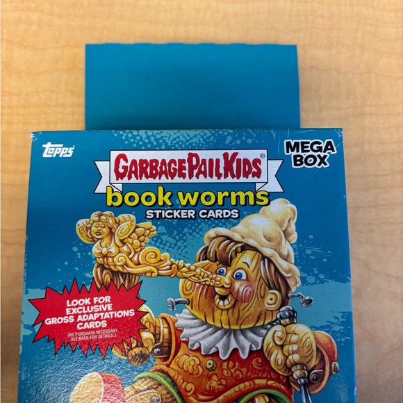 Topps Other - Topps Garbage Pail Kids Book Worms Mega Box - Blue and Red